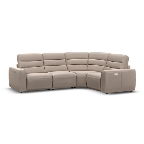 Cohen Group 2 Electric Recliner - Left Hand in Virgo Buff Leather