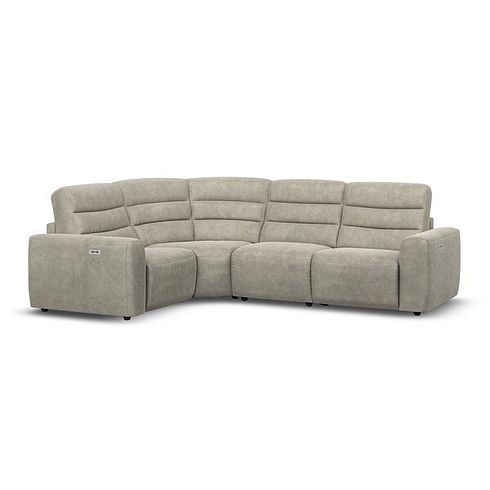 Cohen Group 2 Electric Recliner - Right Hand in Miller Taupe Fabric