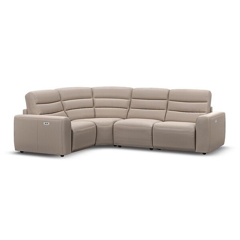 Cohen Group 2 Electric Recliner - Right Hand in Virgo Buff Leather