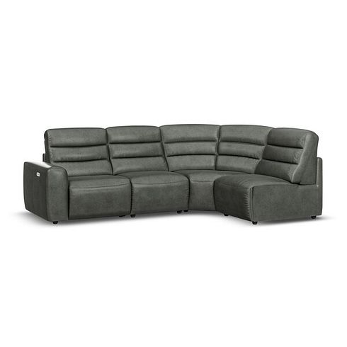 Cohen Group 4 ELectric Recliner in Virgo Lead Leather