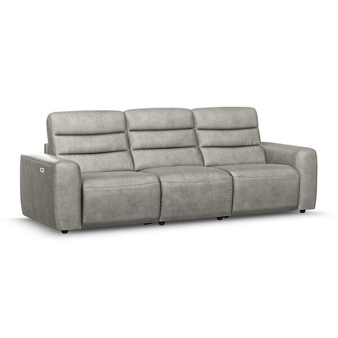 Cohen Group 9 Electric Recliner in Virgo Platinum Leather