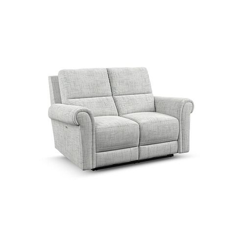 Colorado 2 Seater Electric Recliner in Keswick Dove Fabric