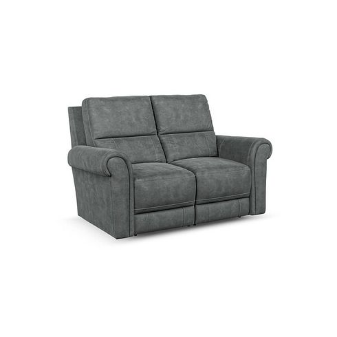 Colorado 2 Seater Sofa in Miller Grey Fabric
