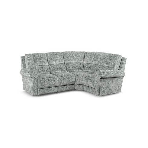 Colorado Left Hand Modular Group 2 in Hopsack Platinum Fabric