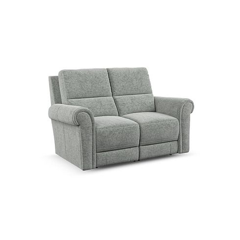 Colorado 2 Seater Sofa in Hopsack Platinum Fabric
