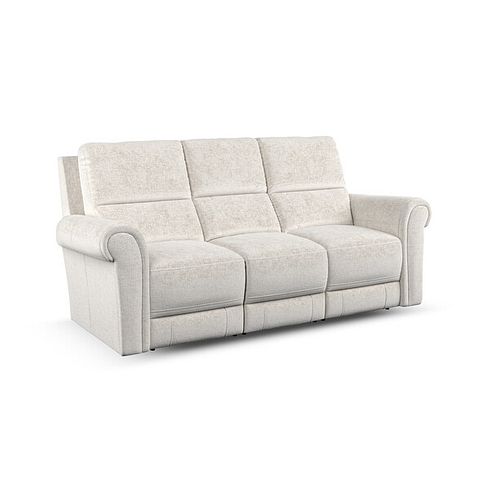 Colorado 3 Seater Sofa in Hopsack Natural Fabric