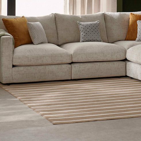 Cruz Rug 200 x 290cm - JuteWhite