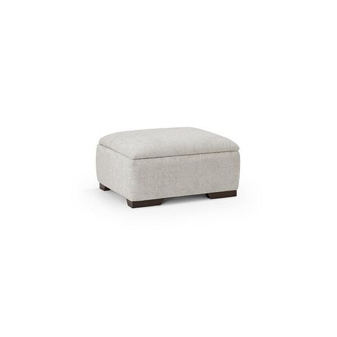 Dewsbury Storage Footstool in Milo Ivory Fabric