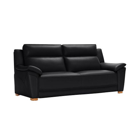 Dune 3 Seater Sofa in Midnight Leather