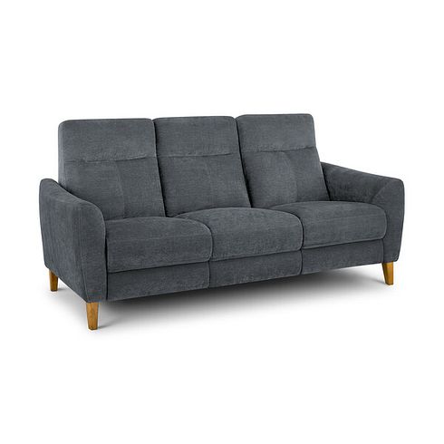 Dylan 3 Seater Sofa in Amigo Coal Fabric