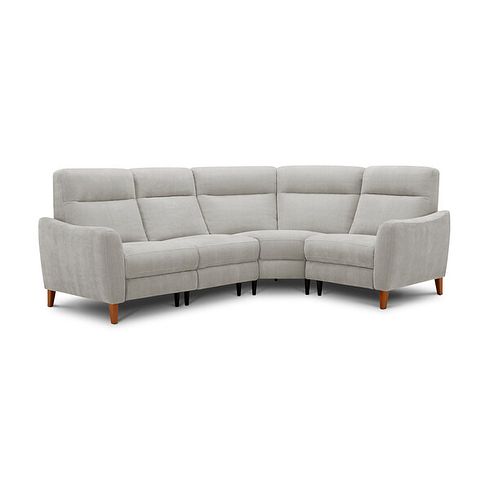 Dylan Left Hand Corner Sofa in Amigo Dove Fabric