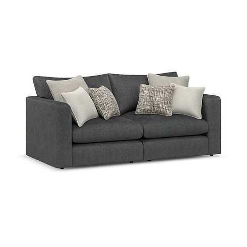 Elston 2 Seater Modular Sofa in Penny Whisp Fabric - Group 8