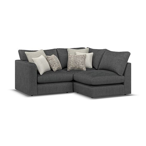Elston 3 Seat Left Hand Modular Corner Sofa in Penny Whisp Fabric - Group 6