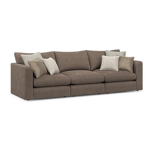 Elston 3 Seater Modular Sofa in Penny Burrow Fabric - Group 9