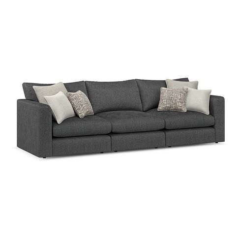 Elston 3 Seater Modular Sofa in Penny Whisp Fabric - Group 9