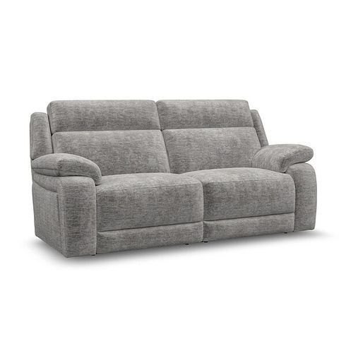 Emerson 3 Seater Sofa in Luxe Grey Fabric