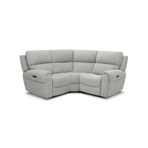 Ezra Group 1 Electric Recliner in Darwin Silver Fabric
