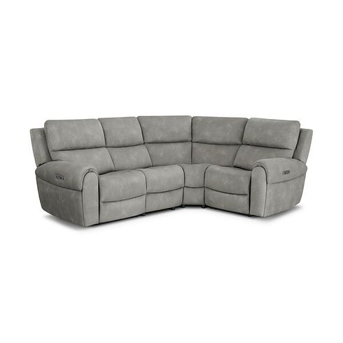Ezra Group 2 Electric Recliner - Left Hand in Dexter Stone Fabric