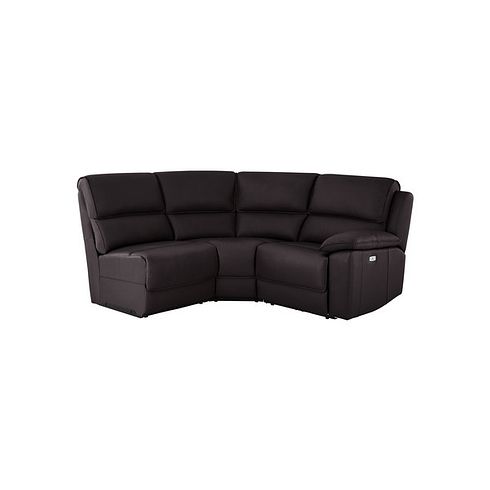 Goodwood Electric Reclining Modular Group 7 in Brown Leather