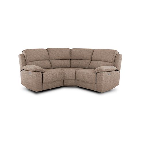 Goodwood Electric Reclining Modular Group 1 in Dorset Beige Fabric