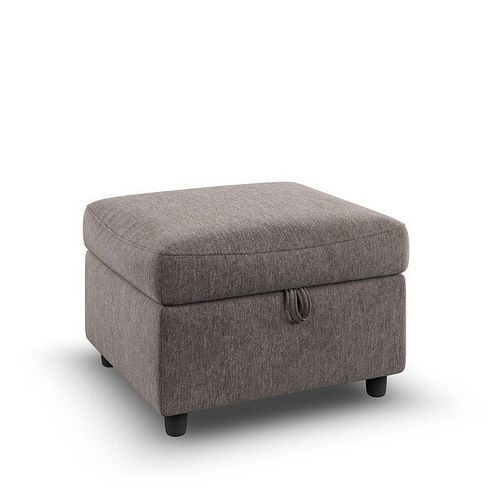 Hadley Storage Footstool in Amigo Cocoa Fabric
