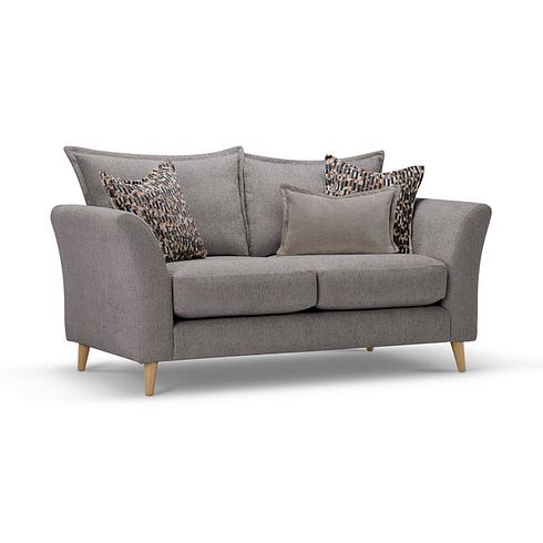 Hoxley 2 Seater Sofa in Leo Truffle fabric
