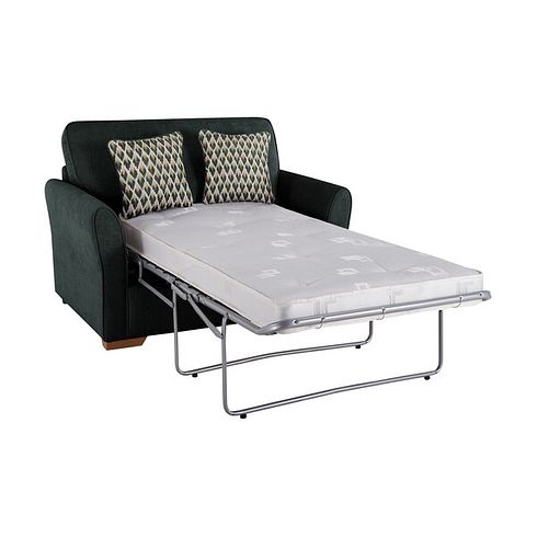 Jasmine Armchair Sofa Bed with Deluxe Mattress in Orkney Forest with Newton Forest Scatters
