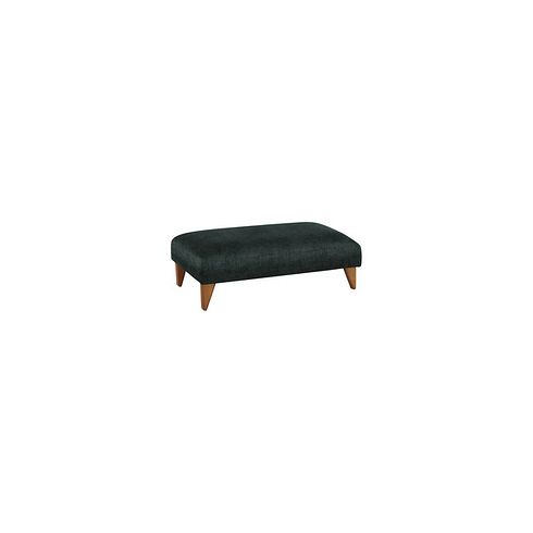 Jasmine Footstool in Orkney Forest Fabric