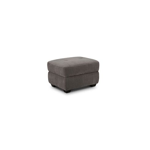 Juno Storage Footstool in Amigo Cocoa Fabric