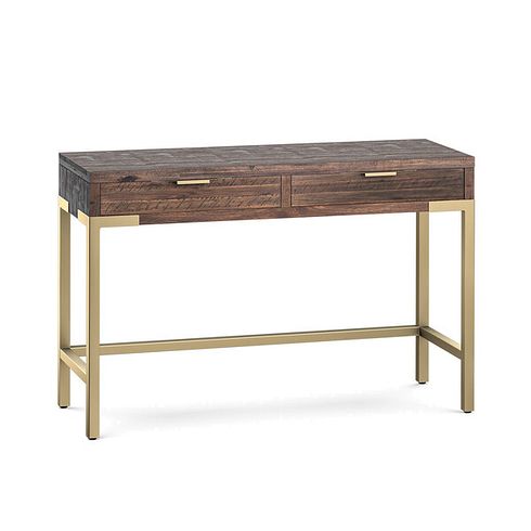 Madison Solid Hardwood and Metal Dressing Table