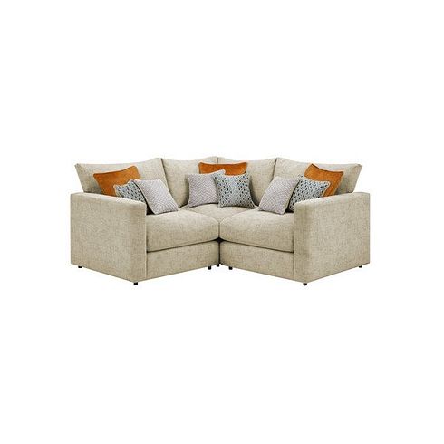 Malvern 3 Seat Modular Corner Sofa in Beige fabric - Group 1