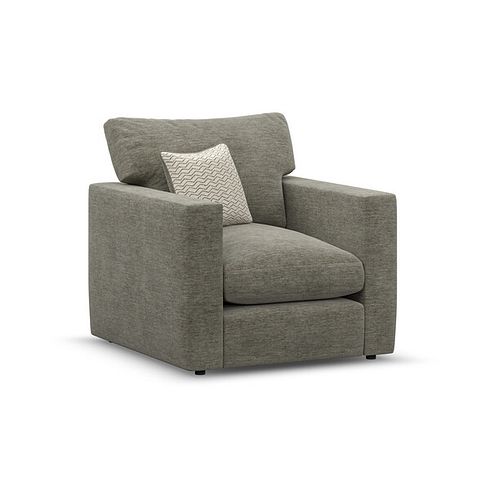 Malvern Armchair in Olive fabric
