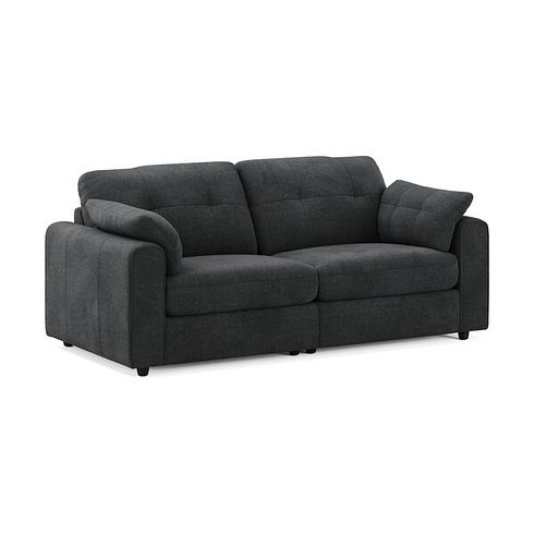 Marley 2 Seater Modular Sofa in Lila Charcoal Fabric - Group 8
