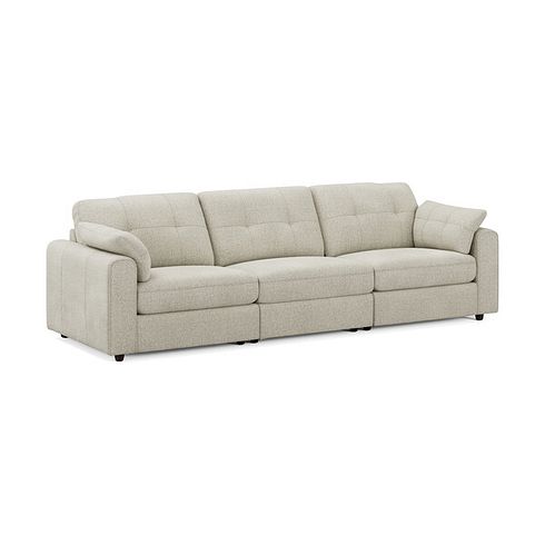 Marley 3 Seater Modular Sofa in Lila Ivory Fabric - Group 9