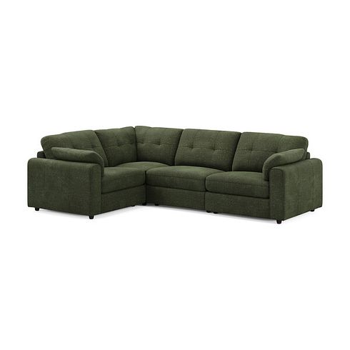 Marley 4 Seat Modular Right Hand Corner Sofa in Lila Pine Fabric - Group 2