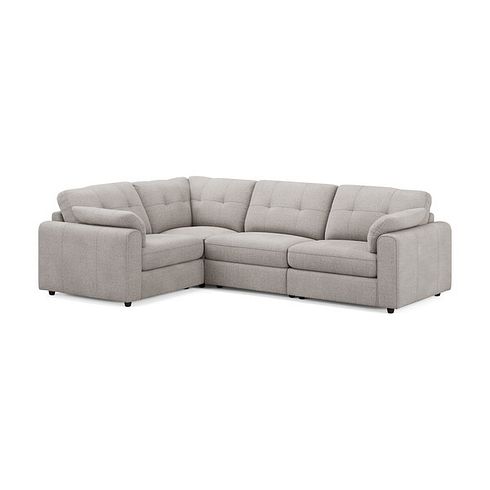 Marley 4 Seat Modular Right Hand Corner Sofa in Lila Stone Fabric - Group 2