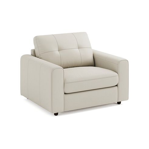 Marley Armchair in  Oslo Bone China Leather