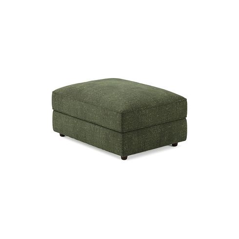 Marley Footstool in  Lila Pine Fabric