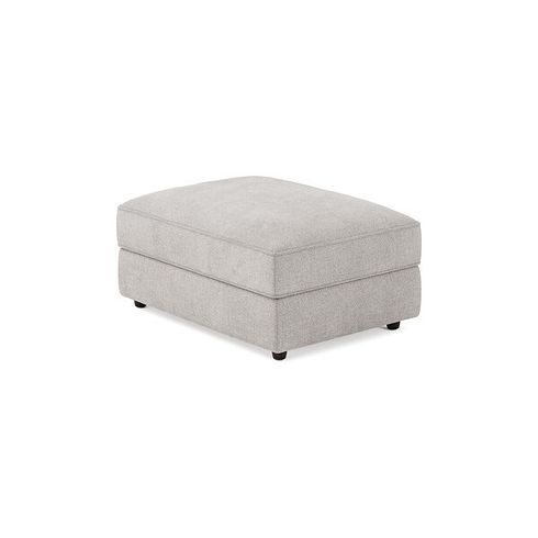 Marley Footstool in  Lila Stone Fabric