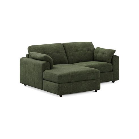 Marley Modular 2 Seater Left Hand Compact Chaise Sofa in Lila Pine Fabric - Group 12