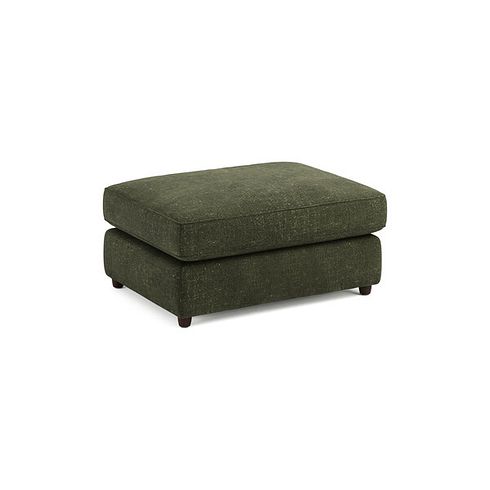 Marley Small Fender Footstool in  Lila Pine Fabric