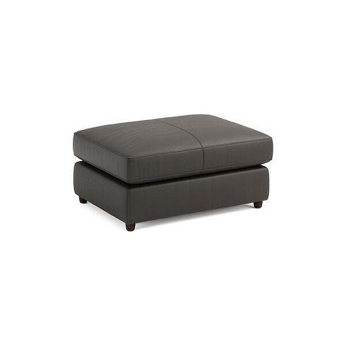 Marley Small Fender Footstool in  Oslo Storm Leather