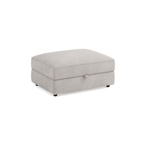 Marley Storage Footstool in  Lila Stone Fabric
