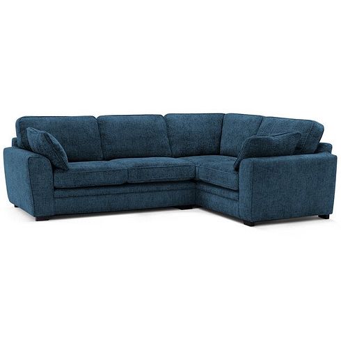 Melbourne Left Hand Corner Sofa in Enzo Marine Fabric