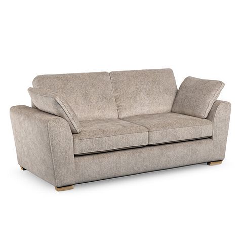 Melton 3 Seater Sofa in Tilda Latte Fabric