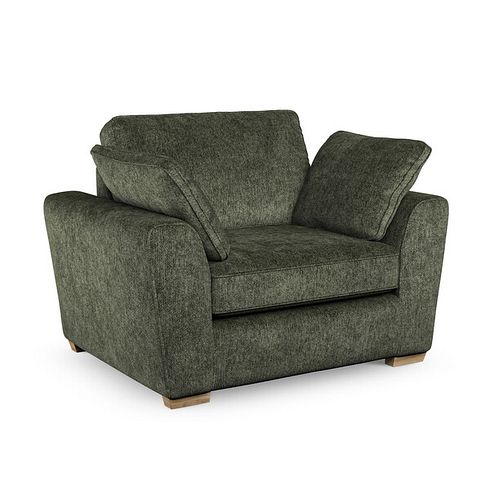 Melton Armchair in Tilda Emerald Fabric