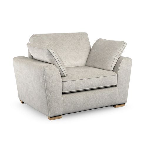 Melton Armchair in Tilda Natural Fabric