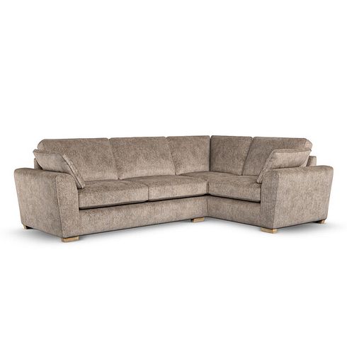 Melton Left Hand Corner Sofa in Tilda Caramel Fabric
