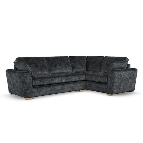 Melton Left Hand Corner Sofa in Tilda Midnight Fabric
