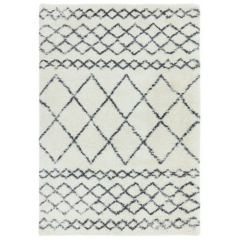 Mika Rug 160 x 230cm - WhiteBlack